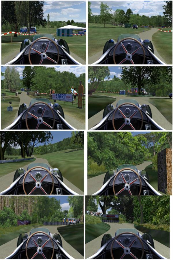 More Wiscombe Onboard screenshots this time. I have tried to capture the drivers realism incredible circuit.