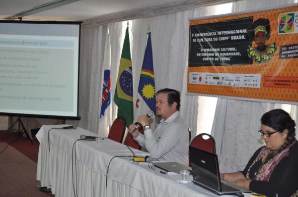 Essa foi a palestra de Américo Córdula – Diretor de Estudos e Políticas Culturais do Ministério da Cultura.