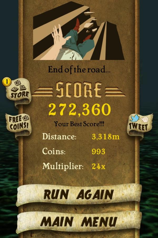 Taylzschneider's tweet image. “@nikkiabbruzzese: My high score on temple run. Go me http://t.co/b9aZxDAv” hahahahhaahhaahahha that sucks #coordinationproblems