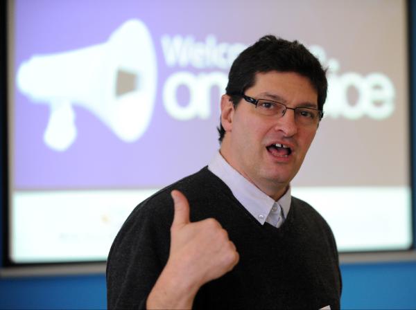 MHCT_Coventry's tweet photo. @Cllr_KevinMaton in full flow at this weekends One Voice community conference -more pics on http://t.co/CX1R32bx http://t.co/JEuIpNf1