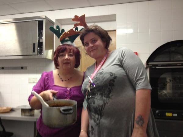 The chefs of the year!! @RuthLittle2 and Jill foxall!!