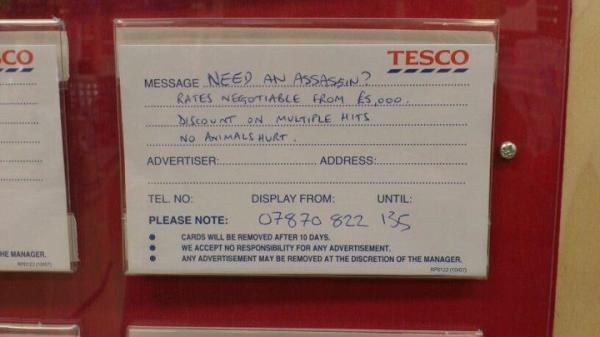 Eric Lim (@erictslim) on Twitter photo You can get anything from Tesco these days! You can get anything from Tesco these days!