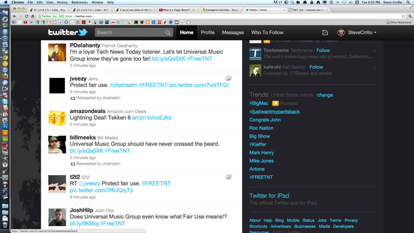 SteveCirillo's tweet photo. @shwood @veronica @JustinRYoung TRENDING! http://t.co/y4kymo4I