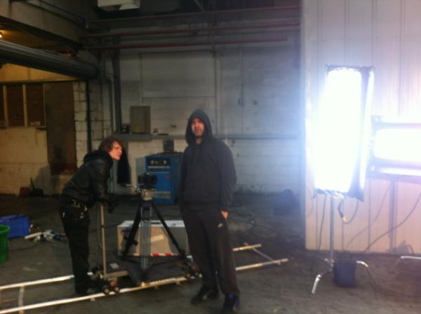 Live and exclusive, on set at the 1st location for Roach Killa's video shoot 'Oh Girl', with @Saizki  & @all_ablaze!