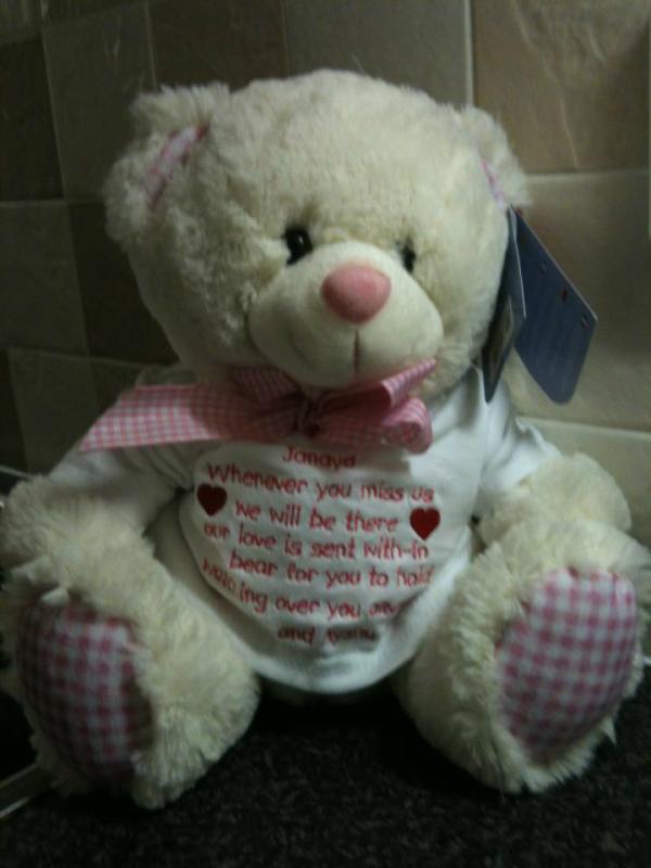 with love and hugs bears of comfort xxx