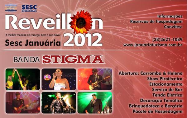 Reveillon 2012, no Sesc Januária. Primeiro lote de mesas esgotado! Não deixe para a última hora. Garanta logo a sua!