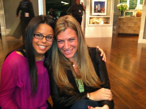 NolaB's tweet photo. With @borganizednow on set at the @Nate_Berkus Show http://t.co/wrXL3Mgu