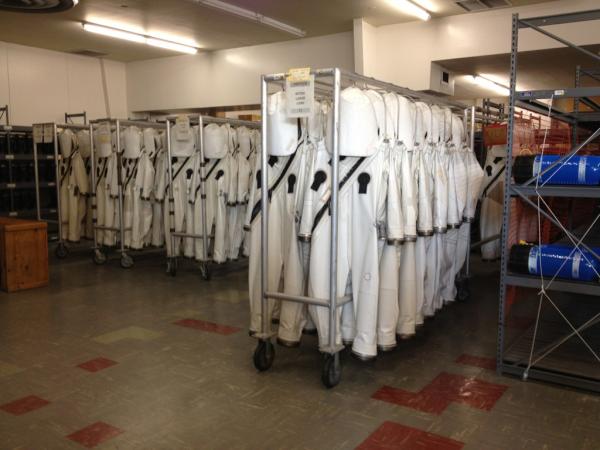 1st stop - 28,000 gal Hydrazine tank farm then SCAPE suit warehouse! @ VAFB