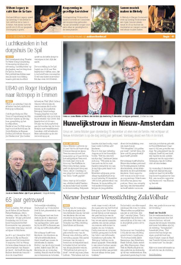 WensstichtingDr's tweet photo. Wensstichting Zalavolbate heeft een nieuw bestuur (tekst). Regiopagina #Zuidoosthoeker http://t.co/MmPx6GZJ