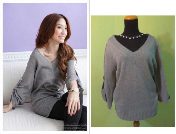 senoritahouse's tweet photo. ready stock Lady's Sweater : J-1750643, 120K http://t.co/NKLczxhE