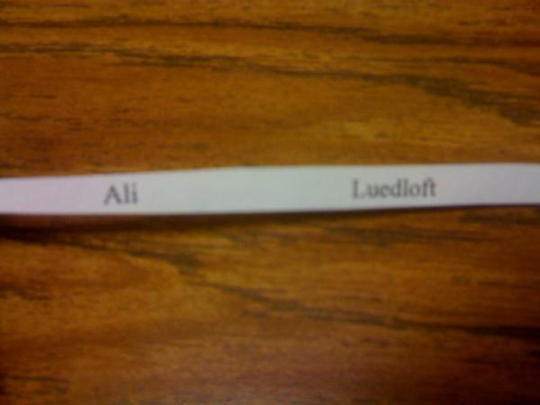 AliLuedloff's tweet image. This is a new one. #speltwrong