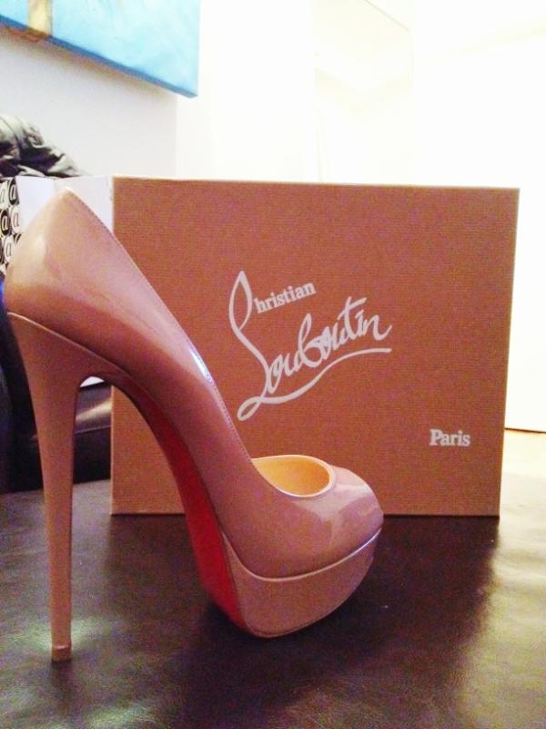 leniepanini's tweet image. In love with my first pair of louboutins #hellorealworld