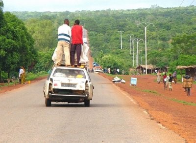 Africans really travel in packs even if they don't have room.. #TheyMakeITwork lol