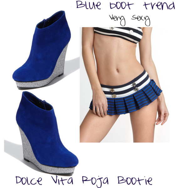 Soniafire's tweet photo. Blue Boot @polyvore http://t.co/PXfzj1vh http://t.co/scyVcdB0