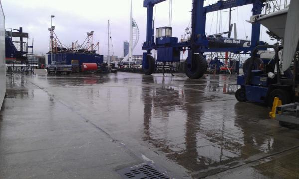 Rain stops play today.
The forcast is better for tomorrow.
