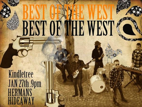 KindleTree's tweet image. Kindletree is Playing "Best of the West" ! Hope to see you there!