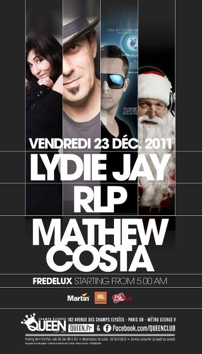 mathewcosta's tweet photo. Vend. 23 Déc. Mix @ParisQueenClub http://t.co/KBQ14FcQ