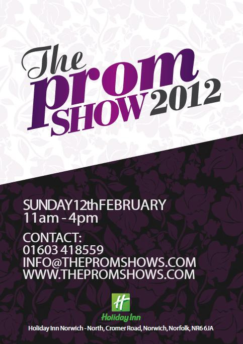 ThePromShows's tweet image. Check out the front of our flyer. The Norfolk Prom Show @HolidayInnNorwi