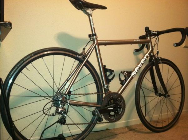 JaxsonAppel's tweet photo. @sevencycles you guys make a heck of a good bike! Best thing I've ever bought!! Thanks http://t.co/ftYGiGxr