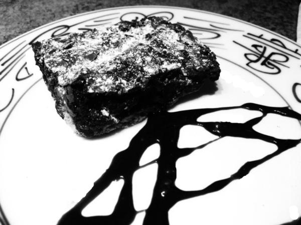 Antarr23's tweet photo. Last night I made Graham Cracker Crust Chocolate Brownies. http://t.co/qPTdOSGO