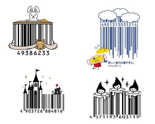 Leuk! Barcodes in een nieuw jasje! Welke fabrikant zou hieraan durven?