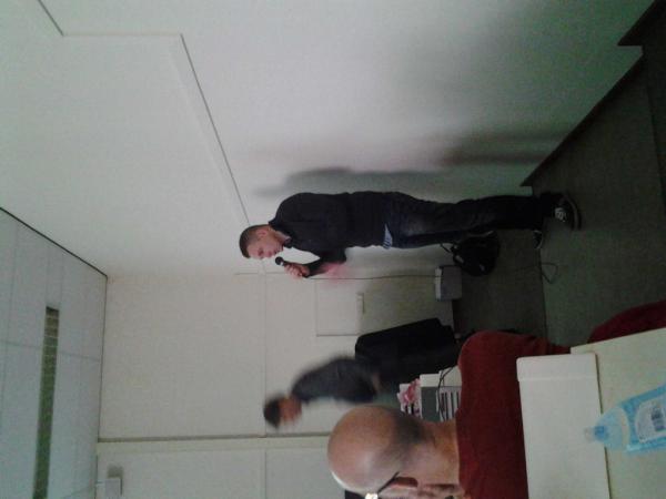 Ruud in actie tijdens workshop social media #smsvenlo