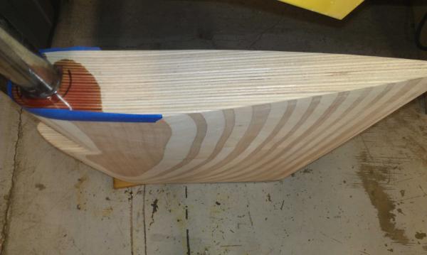 Epoxies are the next step. Fitted back on board in the New Year.