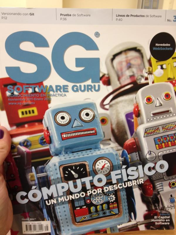 daniduhart's tweet image. Leyendo #softwareguru, les recomiendo esta revista a los que les gusta todo lo de TI