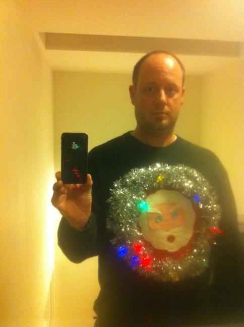 johnrossmusic's tweet photo. Bad sweater party... #winning! http://t.co/lTIC6wU5