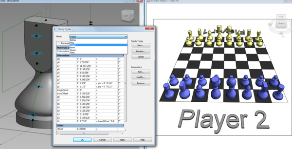 randydeutsch's tweet image. @case_inc uses #Revit to play checkers via @Steve_Stafford revitoped.blogspot.com/2011/12/unconv… and designreform.net/article/2011/1… &amp; chess