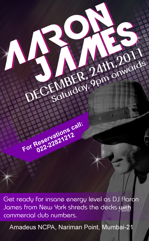 amadeus_NCPA's tweet photo. Remember to be at Amadeus tom 24th Dec for a rocking night with our Celebrity Guest DJ Aaron James.. 10pm onwards.. http://t.co/U4bfe5Ih