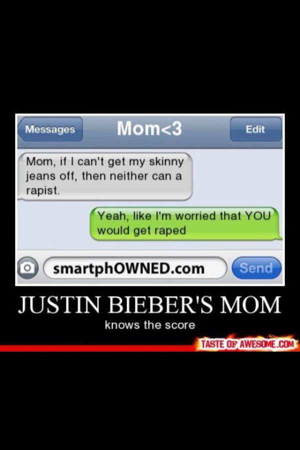 Justine Bieber tweet media