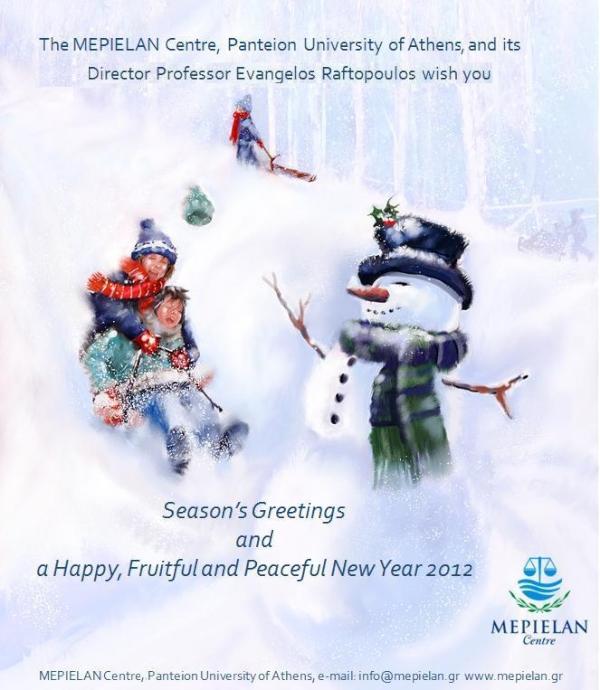Season's Greetings from MEPIELAN Centre