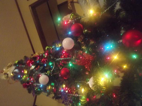 CarolineFakie's tweet photo. Our tree<3 http://t.co/rj3MFaW4