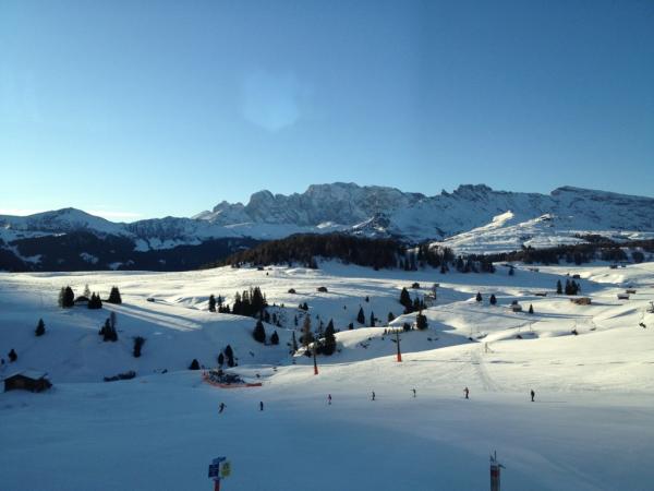 Ist auf der Seiser Alm Ski fahren