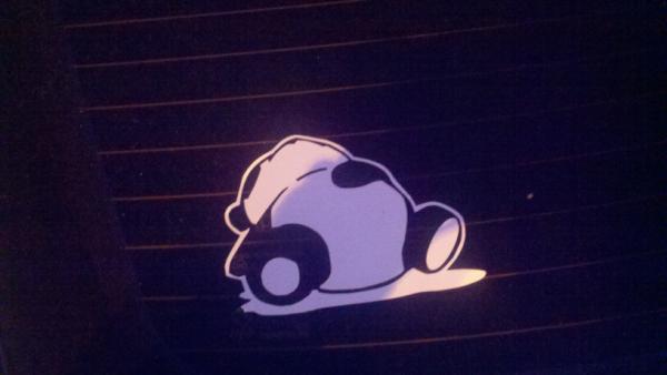 CollinAFC's tweet image. Lolz. Panda.  #enjoyingyourself