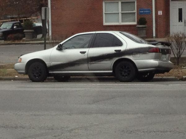 THXTN's tweet image. Way to take  custimization into your own hands.  #winning at #pinstripe.  #autoswagger