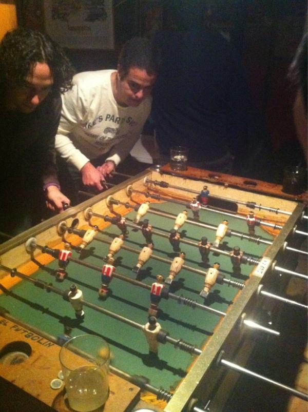 why is there just one #kicker table in #madrid ?