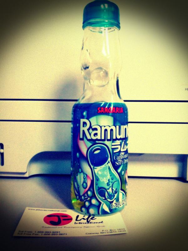 jlifeintl's tweet photo. Anyone else enjoy this #beverage? #ramuné http://t.co/kRRhKY0N
