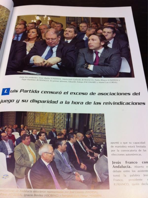 Spaingaming's tweet photo. Inoportunas declaraciones. Nos quejamos de que haya tanto politico? http://t.co/HdnhkMyb