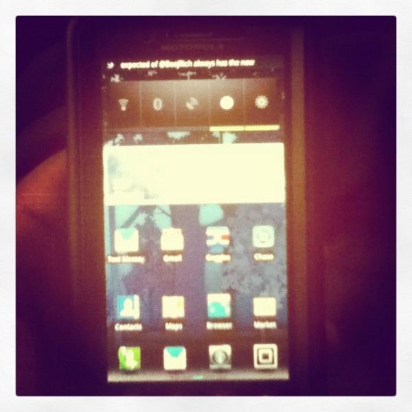 BeejRich's tweet image. @wobblewobbleJay #DroidBionic. I freaking love it. Best phone I&apos;ve ever had.