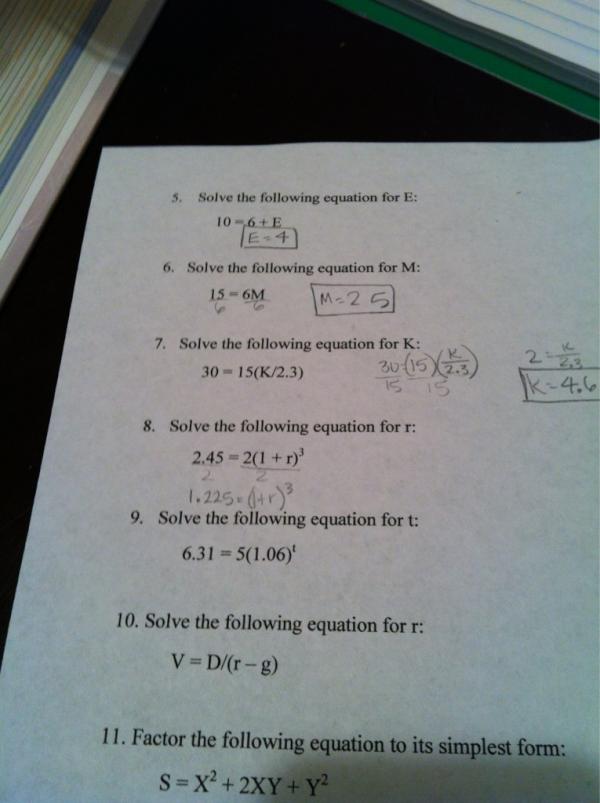 austinrevvie's tweet image. Hard homework @susannah_becker? #businessmajor #basicalgebra
