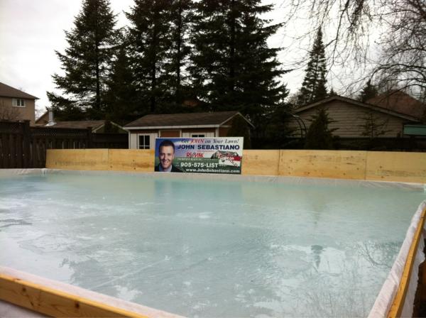 John Sebastiano On Twitter My Backyard Ice Rink Free