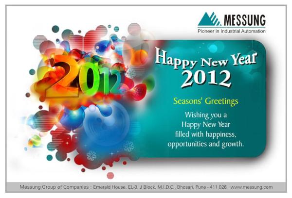 messung's tweet image. Wishing Everyone - A Happy New Year #2012
