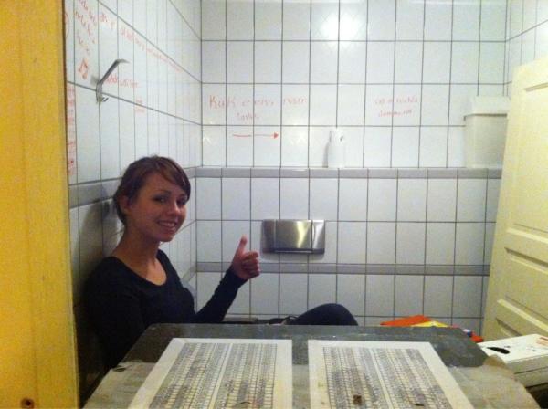 Alle bonnen uitverkocht en nu verveelt <a href="/michellecrijnen/">michelle</a> zich :-)....  Dat wordt POETSEN!!!