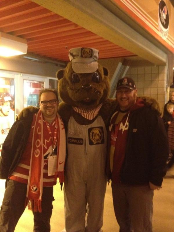 jonesjer's tweet image. Found beaver at the World Juniors. @podcasterryan