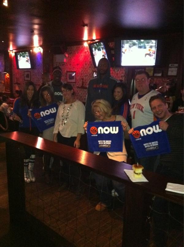 MSGNetworks's tweet image. Getting ready for tonight's @nyknicks viewing party! #keepMSG