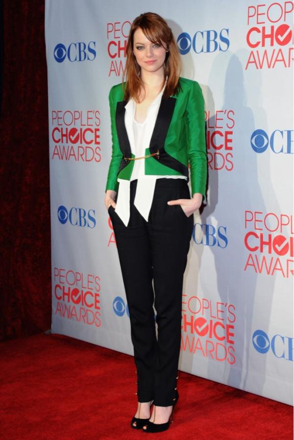 ScarletStiletto: Emma Stone In Gucci - 2012 People's Choice Awards