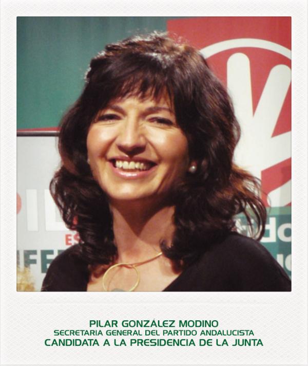 AndalucistasPA's tweet image. Pilar González, secretaria general del PA y candidata a la presidencia de la Junta de Andalucía #and2012 #andalucia