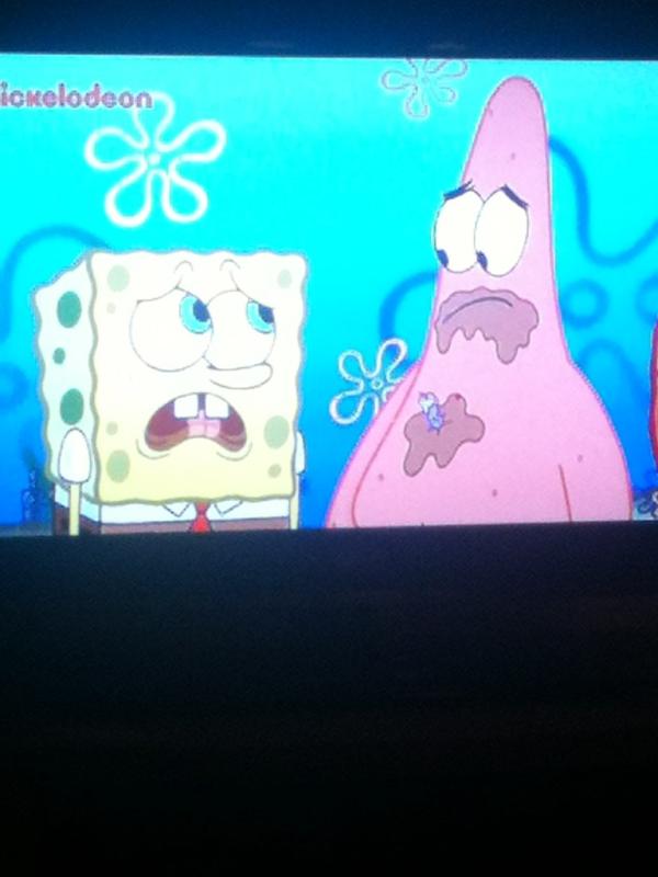 patrick star was a bitt hungry :3